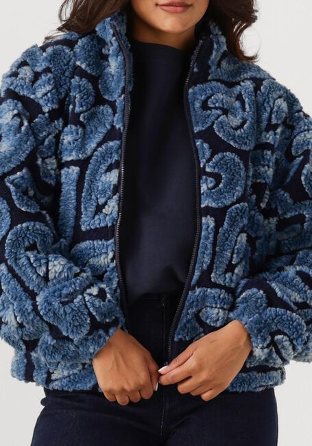 ANOTHER LABEL Veste matelassé AL SARA JACKET en bleu - large
