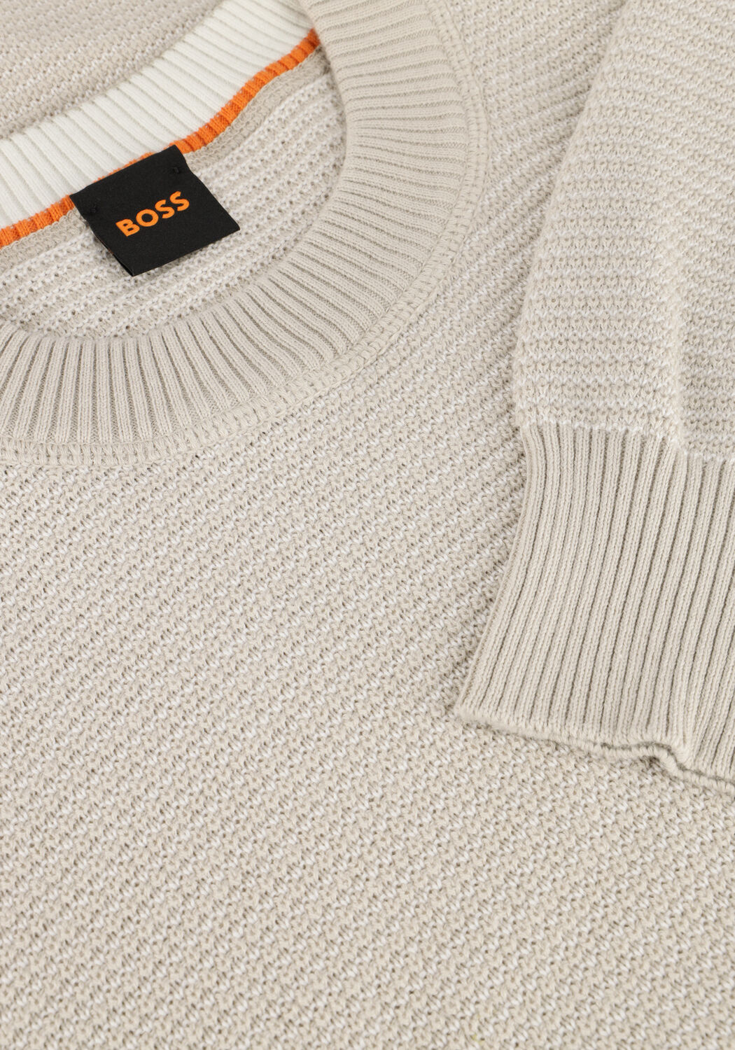 BOSS ORANGE Pull AMERCURY en beige - large