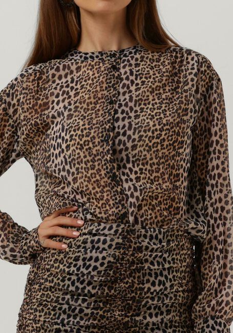 NOTES DU NORD FABIOLA RECYLED SHIRT Blouses en marron - large