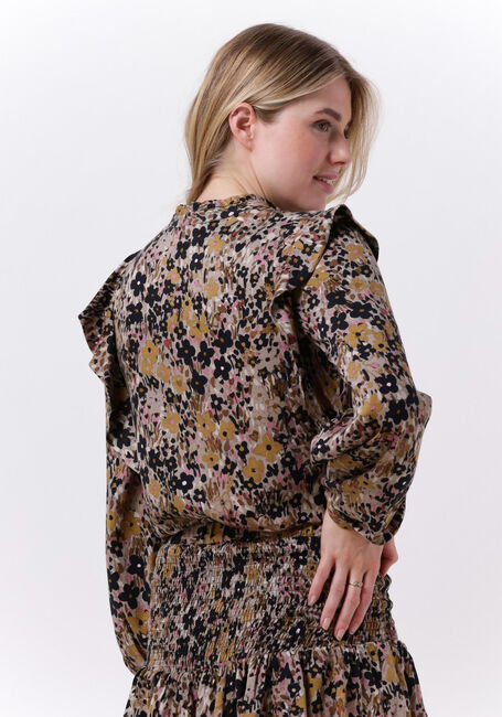 Camel FABIENNE CHAPOT  BIBI TESS LONG SLEEVE BLOUSE - large