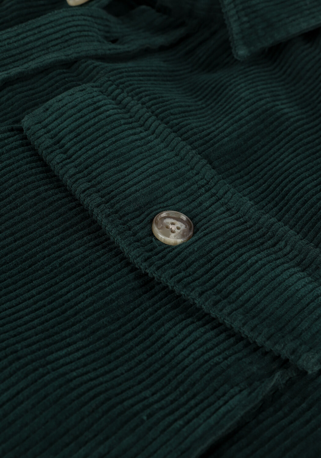 Donkergroene FOR&Eacute;T Overshirt GONE - large