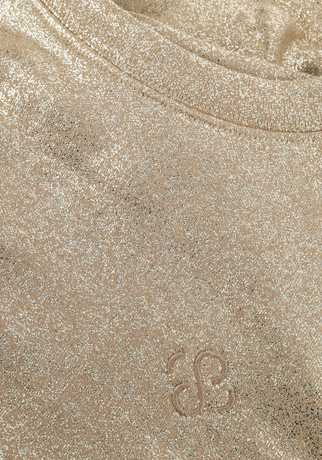 SUMMUM JERSEY COATED SWEAT Hauts & T-shirts en beige - large