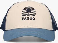 FAGUO TRUCKER CAP HEADS COTTON Casquette en bleu - medium