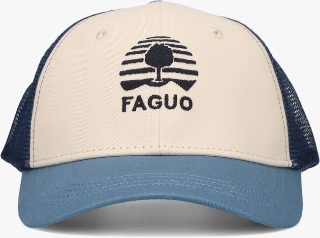 FAGUO TRUCKER CAP HEADS COTTON Casquette en bleu - large