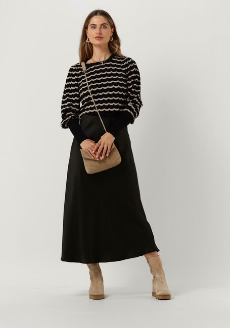 NEO NOIR DARY STITCH KNIT BLOUSE Blouses en noir - large