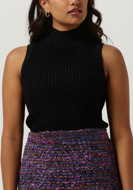 Y.A.S. Haut YASFAMA SL KNIT TOP en noir - large