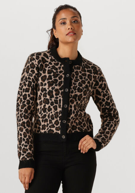 Multi TOMMY JEANS Vest TJW LEOPARD CARDIGAN - large