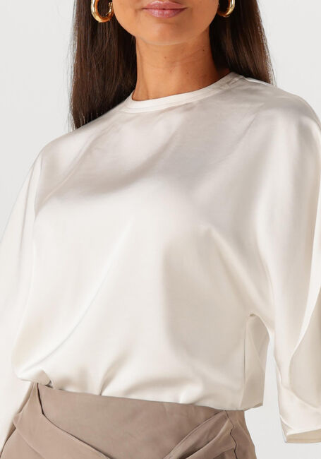 NEO NOIR LIORA HEAVY SATEEN BLOUSE Blouses en blanc - large