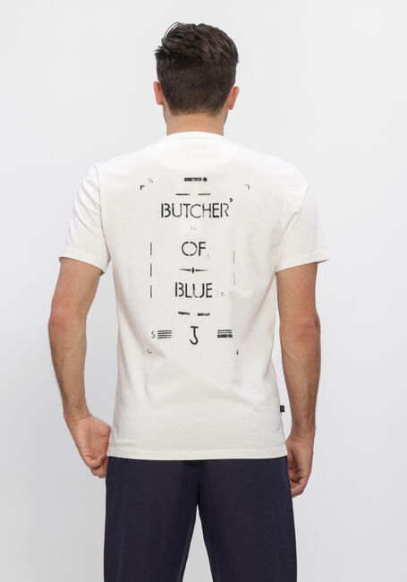 Witte BUTCHER OF BLUE T-shirt ARMY STENCIL TEE - large