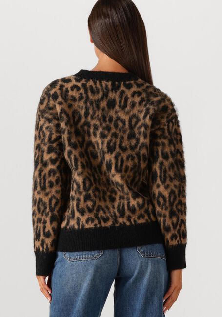 WITHBLACK Pull WBLALONDRA LS LEO PULLOVER en marron - large