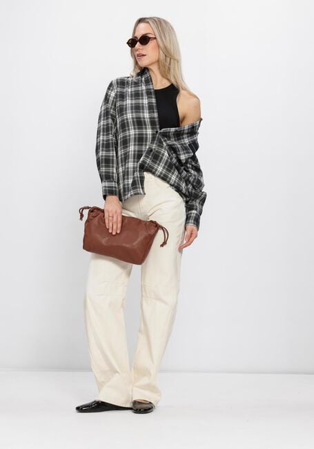 Grijze HAUTE L'AMITI&Eacute;  HAUTE CHECK SHIRT - large