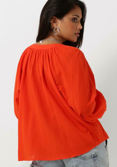 Oranje SCOTCH & SODA Blouse BALLOON SLEEVE TOP - large