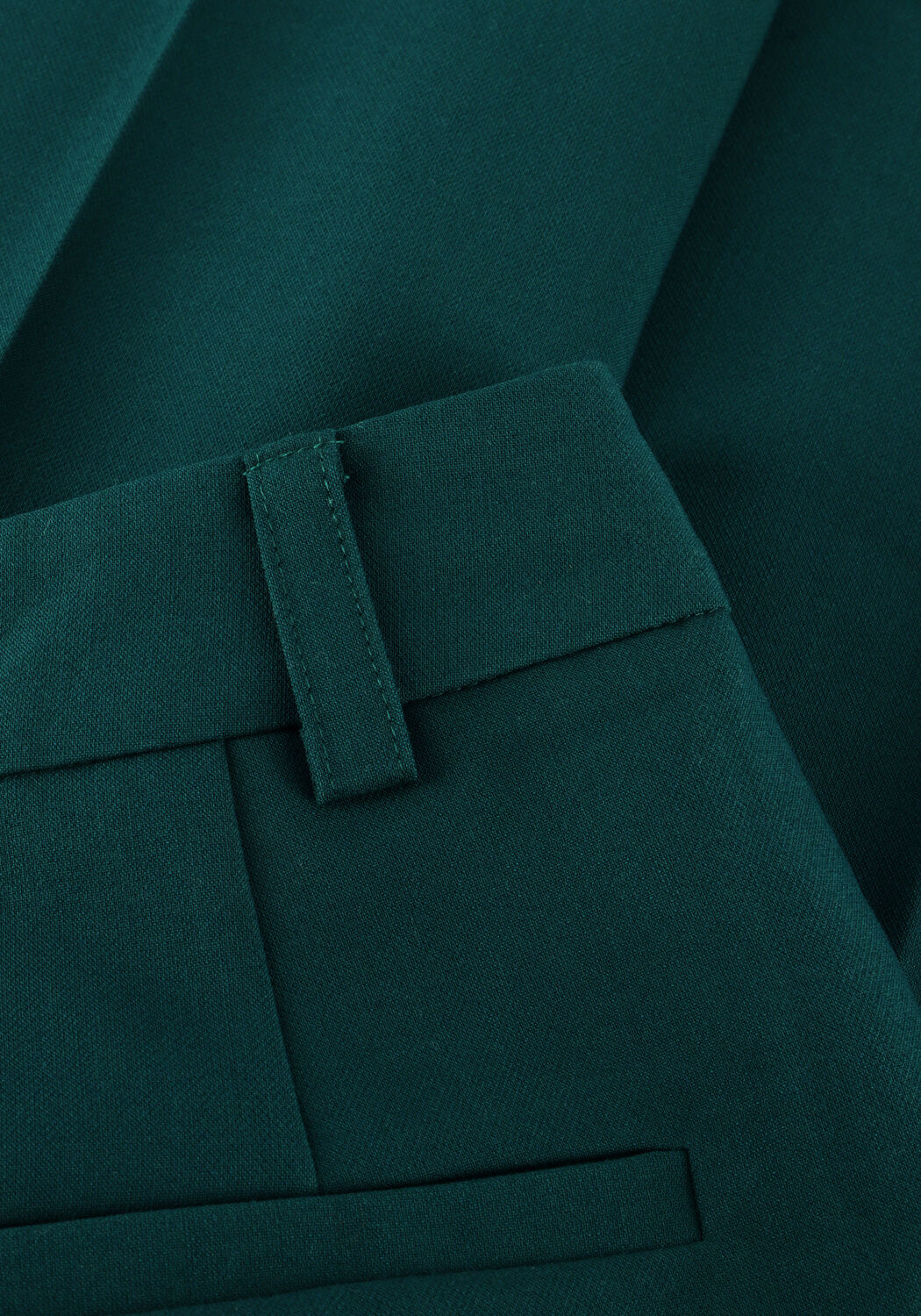 MODSTR&Ouml;M Pantalon large GALE PANTS Vert fonc&eacute; - large