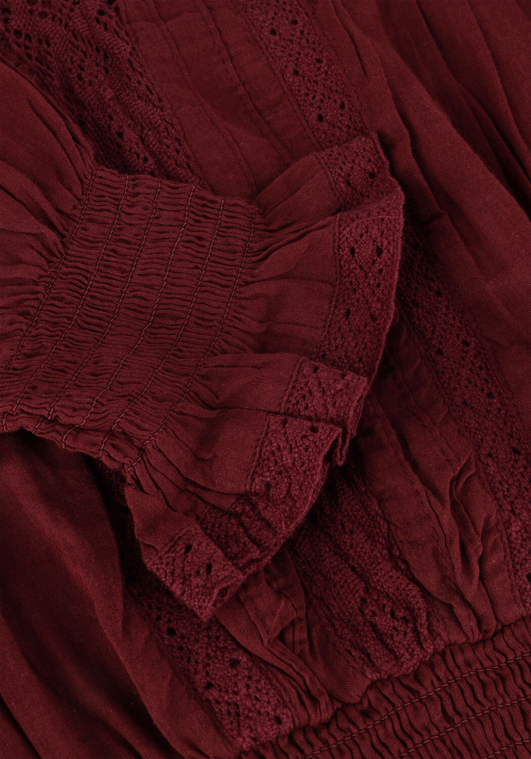 NEO NOIR Mini robe ARAN S VOILE DRESS Bordeaux - large