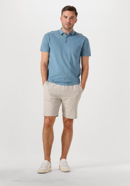 Blauwe DSTREZZED Polo CAMILO POLO - large