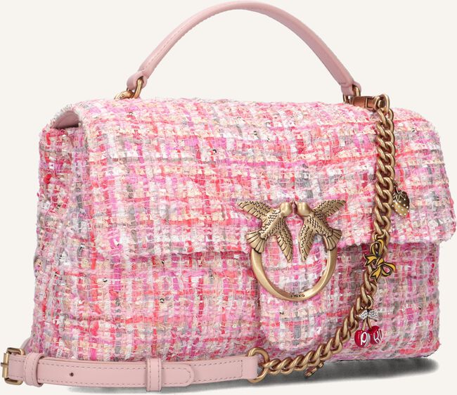 Roze PINKO Schoudertas LOVE LADY PUFF CHREVRON LUX Roze PINKO Schoudertas LOVE LADY PUFF CHREVRON LUX - large