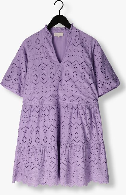 NOTRE-V Mini robe NV-DONNA DRESS BRODERIE ANGLAISE DRESS Lilas - large