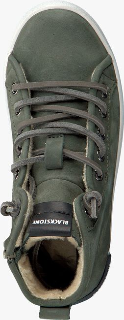 Groene BLACKSTONE QK76 Hoge sneaker - large