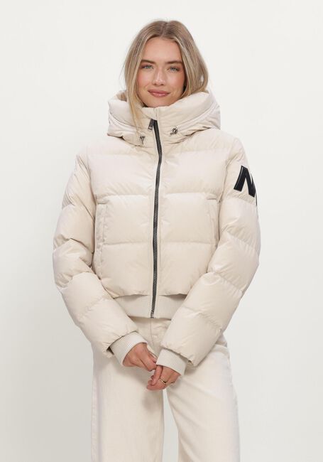 Beige MOSCOW Gewatteerde jas 22A-08-FUSSY - large