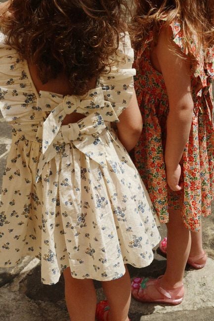 KONGES SLOJD Mini robe CIANNA DRESS en blanc - large