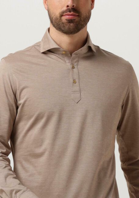 PROFUOMO Polo SHIRT POLO CAMICHE SC SF en beige - large