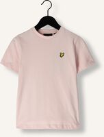 Roze LYLE & SCOTT T-shirt PLAIN T-SHIRT - medium