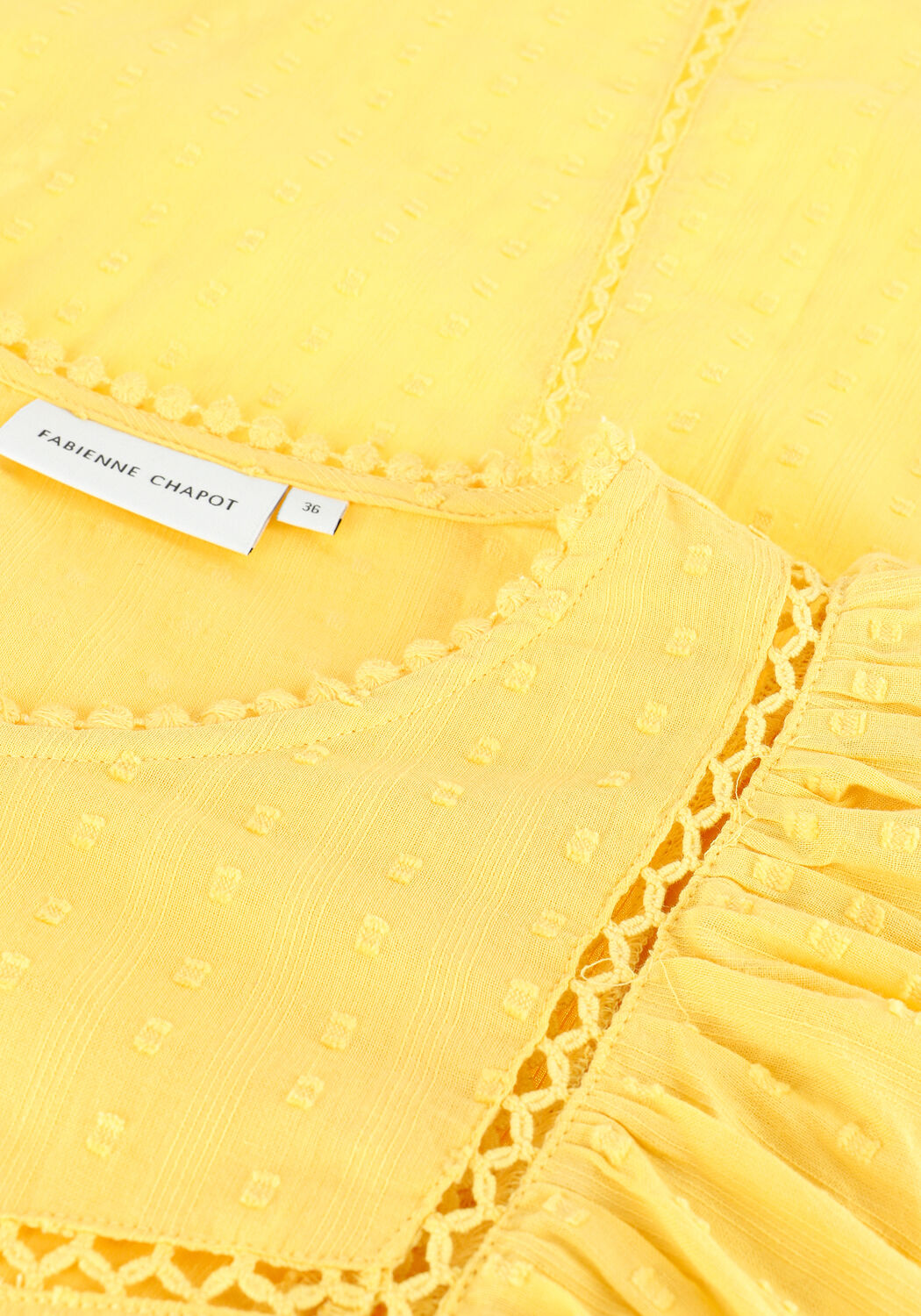 FABIENNE CHAPOT Haut KATIE TOP en jaune - large