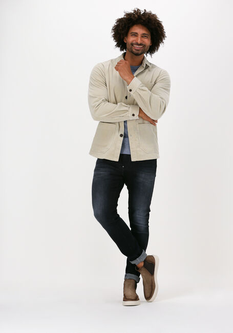 Beige PROFUOMO Overshirt HILLONE - large