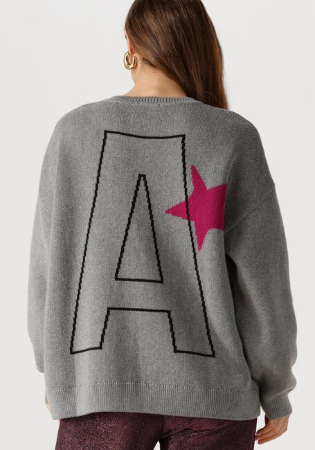 ALIX THE LABEL Pull LADIES KNITTED ALIX THE LABEL PULLOVER en gris - large