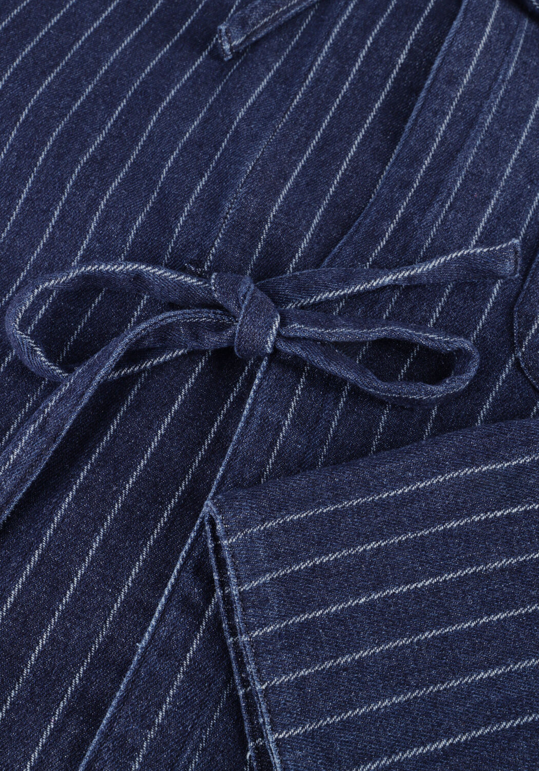 Donkerblauwe NEO NOIR  STARLIE STRIPE SHIRT - large