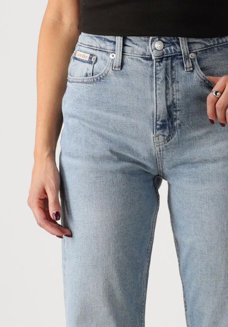CALVIN KLEIN Straight leg jeans HIGH RISE STRAIGHT Bleu clair - large