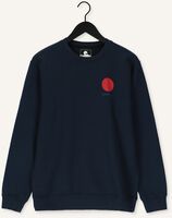 Donkerblauwe EDWIN Sweater JAPANESE SUN SWEAT Donkerblauwe EDWIN Sweater JAPANESE SUN SWEAT - medium