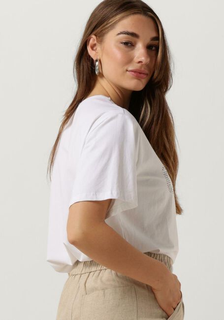 CO'COUTURE T-shirt COCO STONE TEE en blanc - large