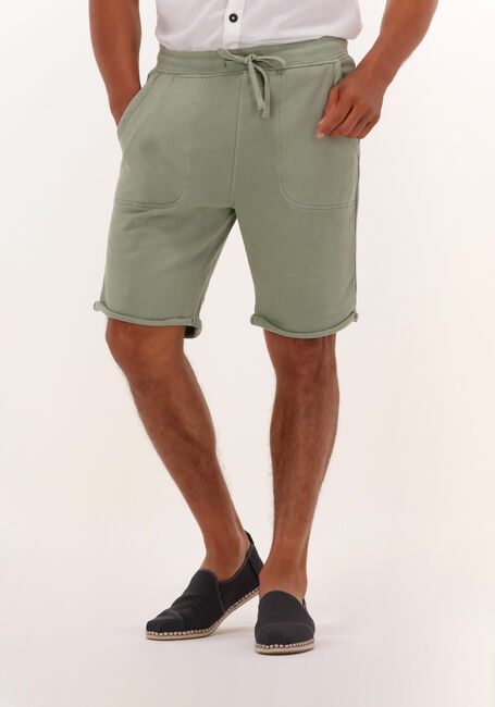 DSTREZZED Pantalon courte JOGGER SHORTS WASHED SWEAT en vert - large