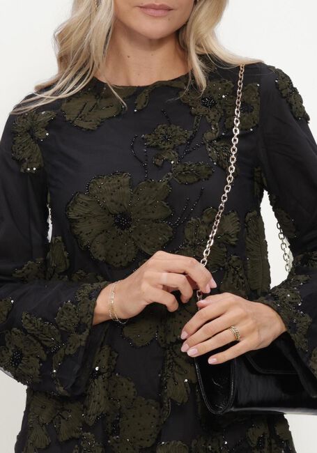 Y.A.S. Mini robe YASFLOUING LS DRESS en noir - large