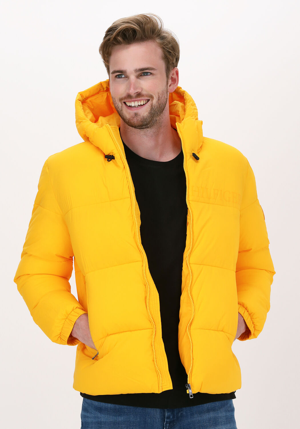 TOMMY HILFIGER Veste matelass HIGH LOFT JACKET en jaune Omoda