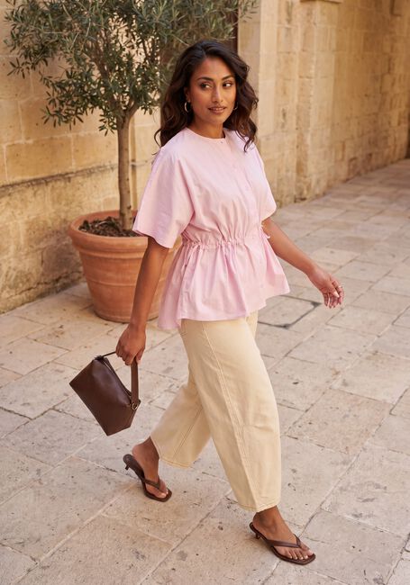 Roze Y.A.S.  YASKATTA SS SHIRT - large