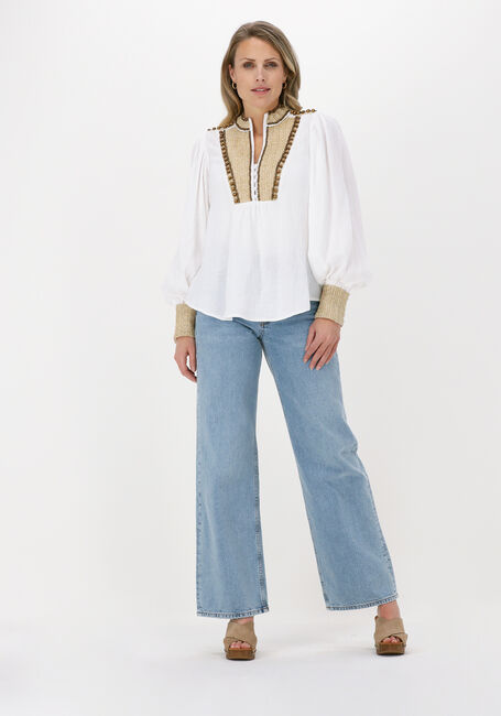 Witte MES DEMOISELLES  REVA BLOUSE - large