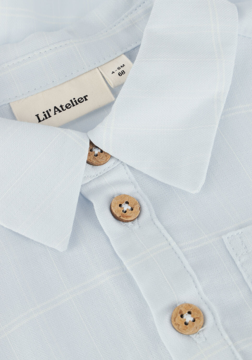 LIL' ATELIER NBMFRIDO SS LOOSE BODY SHIRT LIL Grenouill&egrave;res & Bodys Bleu clair - large