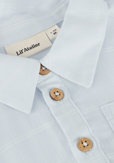 LIL' ATELIER NBMFRIDO SS LOOSE BODY SHIRT LIL Grenouillères & Bodys Bleu clair - large