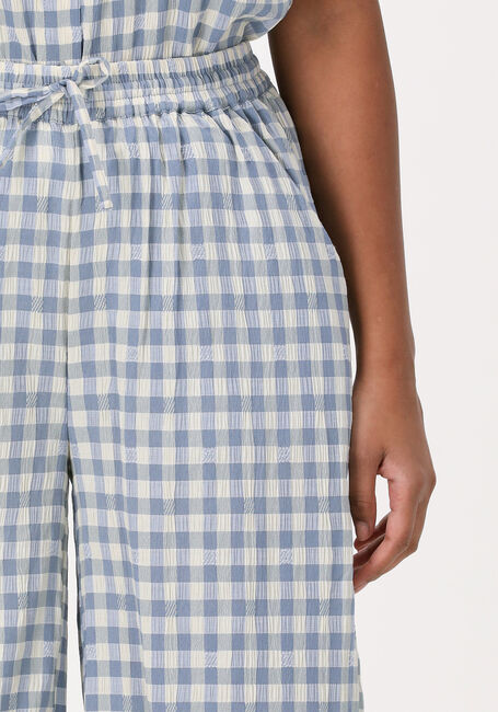 Lichtblauwe LOLLYS LAUNDRY Wijde broek RITA - large