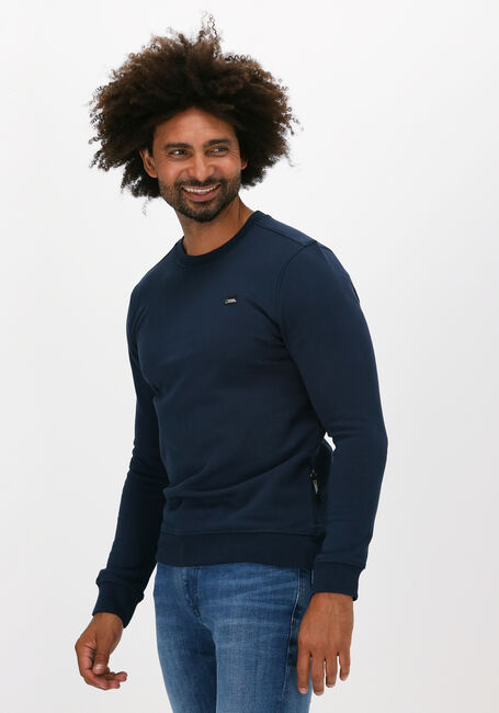 NATIONAL GEOGRAPHIC Chandail CREW NECK en bleu - large