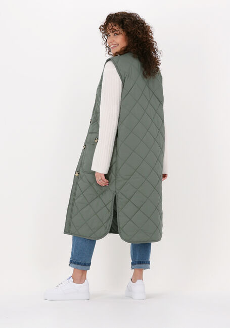 SECOND FEMALE Veste sans manches PRUDENCE WAISTCOAT en vert - large