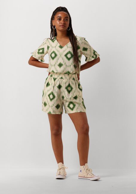 Zand OBJECT Broeken/jumpsuits OBJBERRY ANETTE HW SHORTS - large