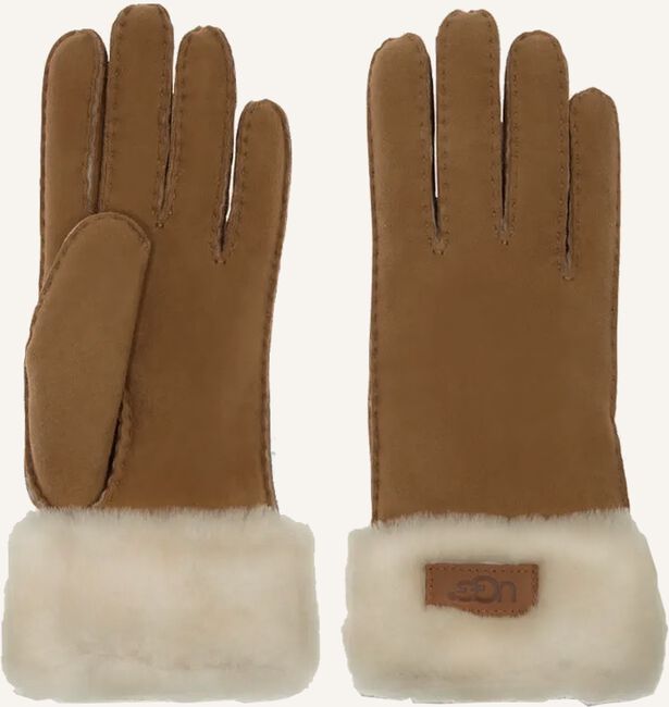 Cognac UGG Handschoenen TURN CUFF GLOVE Cognac UGG Handschoenen TURN CUFF GLOVE - large