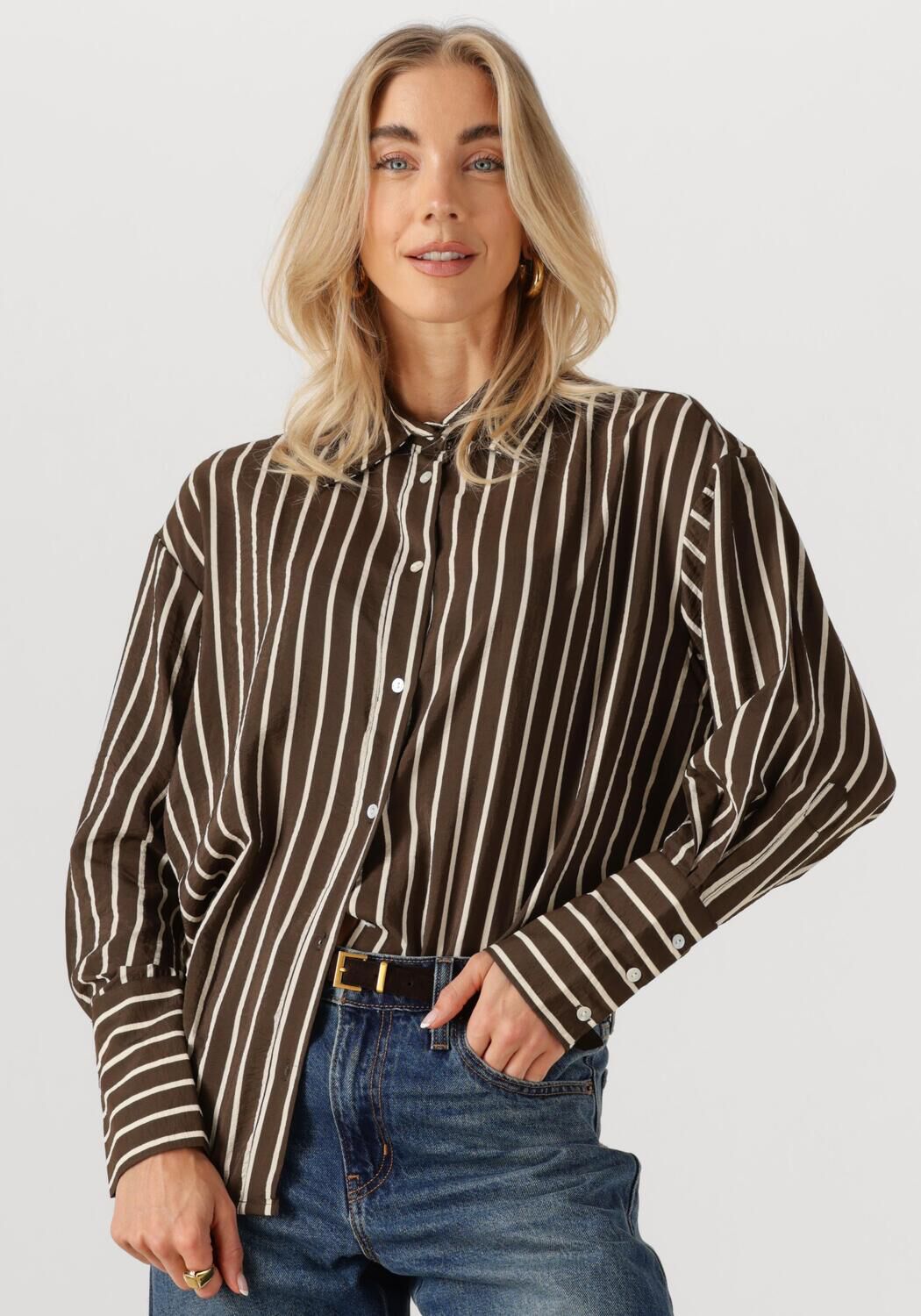 Bruine CIRCLE OF TRUST  OPAL BLOUSE - large