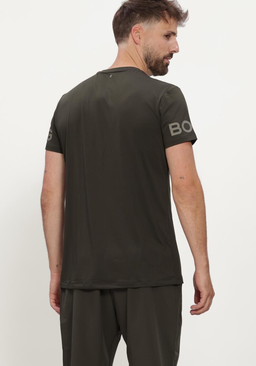BJORN BORG Maillots de sport BORG T-SHIRT Kaki - large
