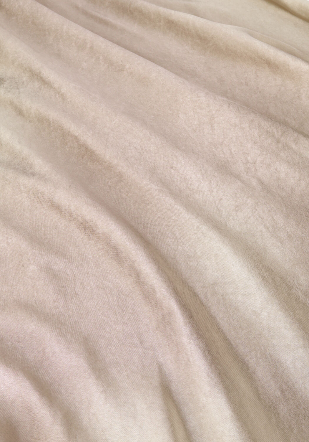 NOTRE-V Jupe midi SATIN SKIRT &Eacute;cru - large