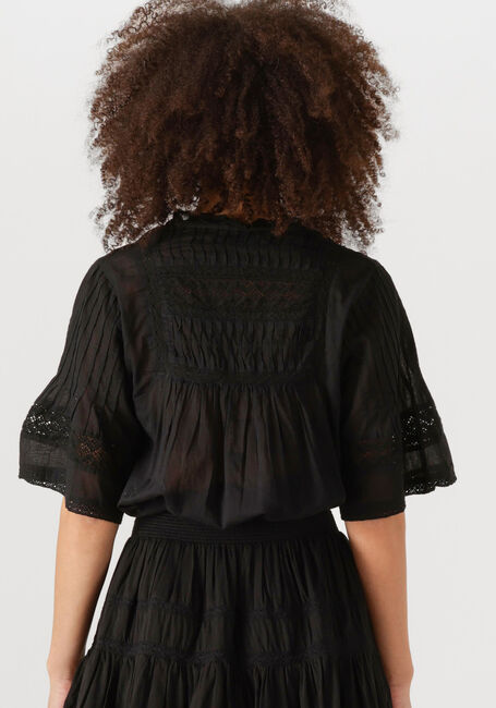 Zwarte NEO NOIR  SIAMA S VOILE BLOUSE - large