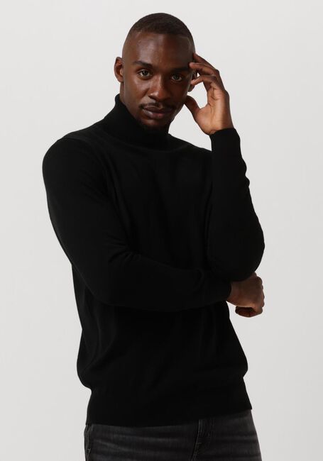 PROFUOMO Col roulé PULLOVER ROLL NECK en noir - large